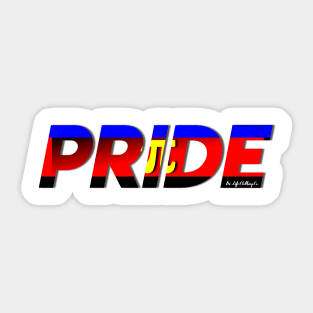 LGBTQ+ PRIDE: Polyamory Pride Flag Sticker